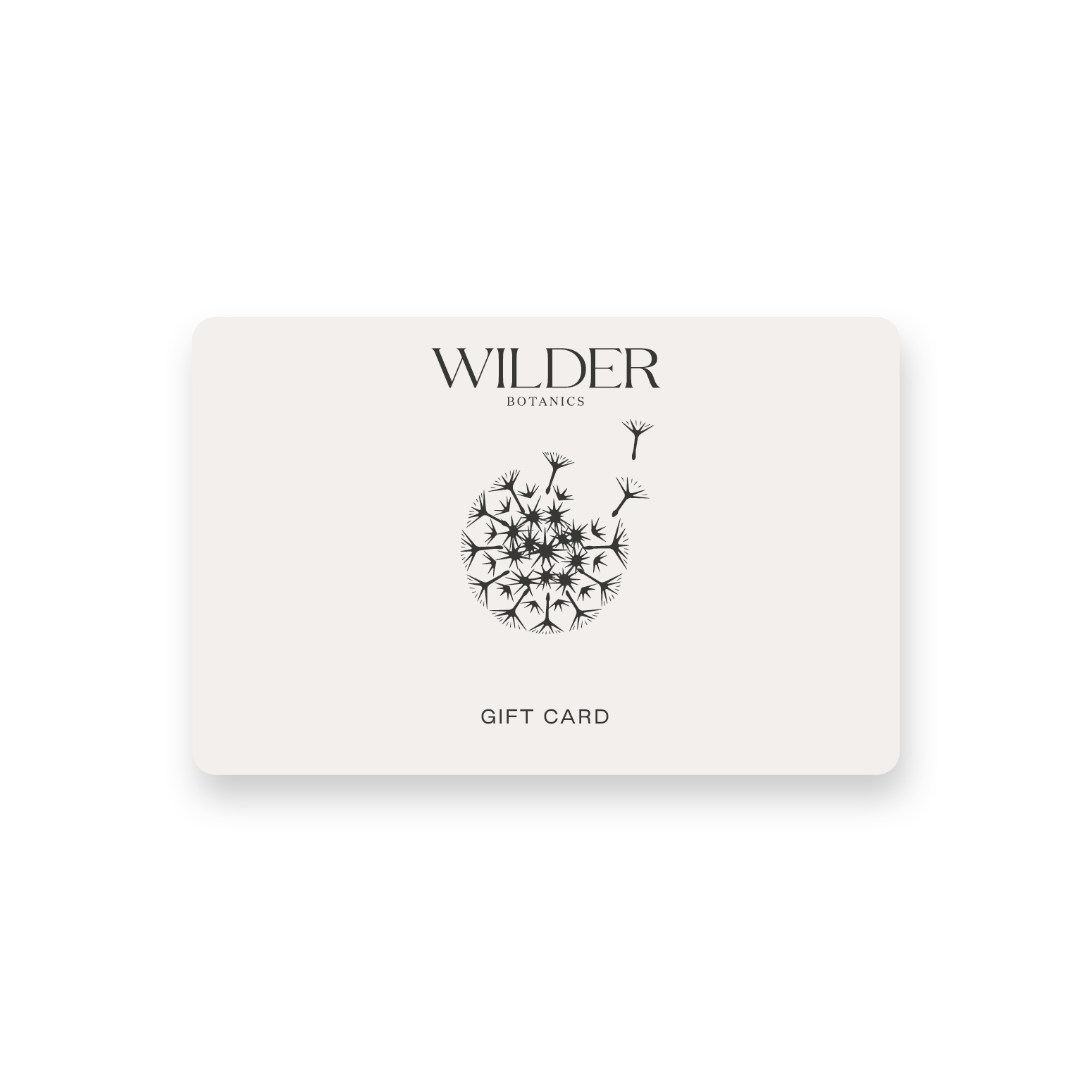 Wilder Botanics E-Gift Card